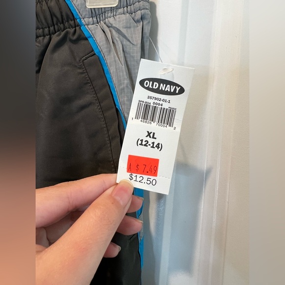 Old Navy Juniors Grey Athletic Pants Size 12-14/ XL NWT - Picture 3 of 11